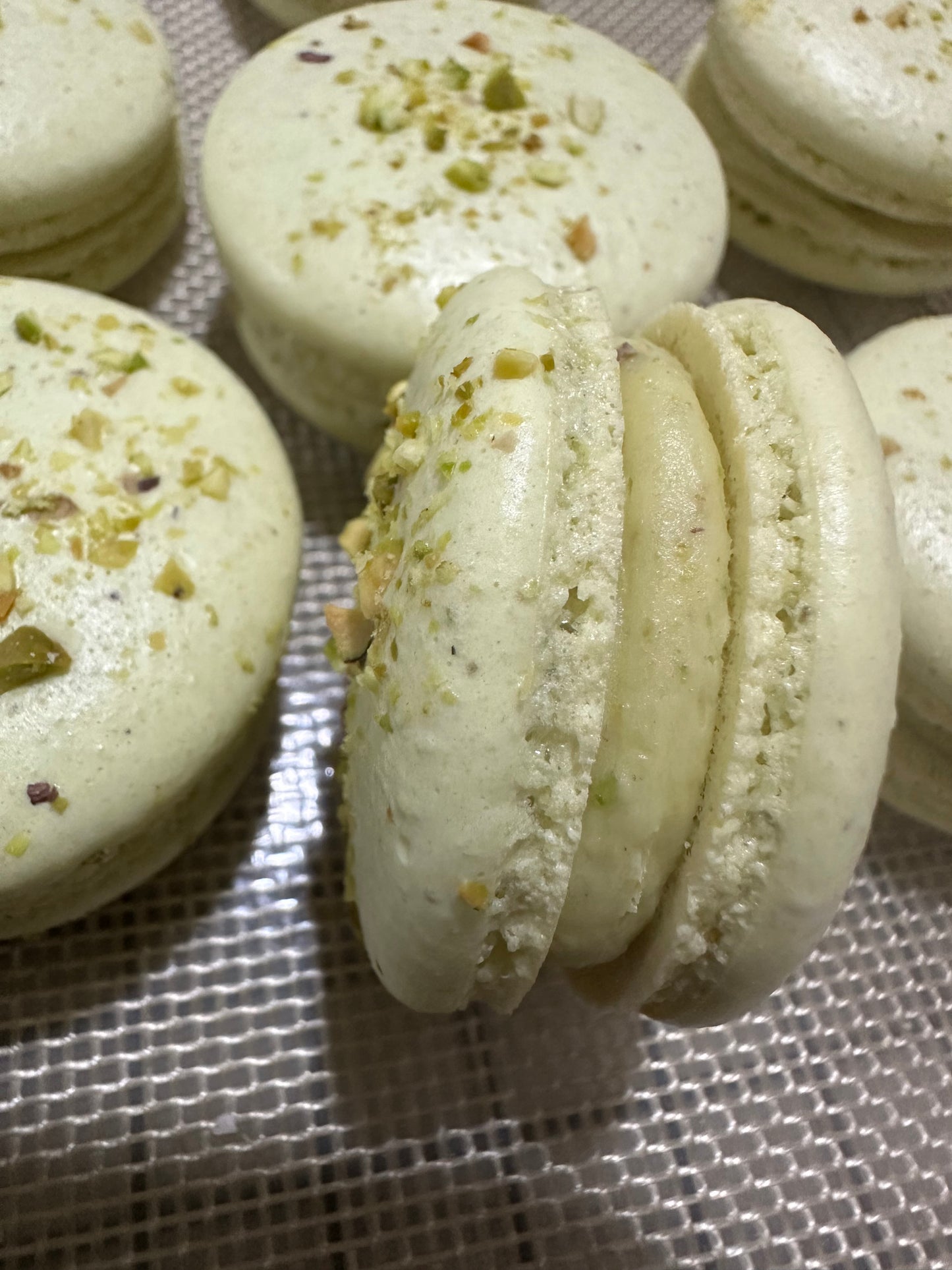 Macarons de Pistacho