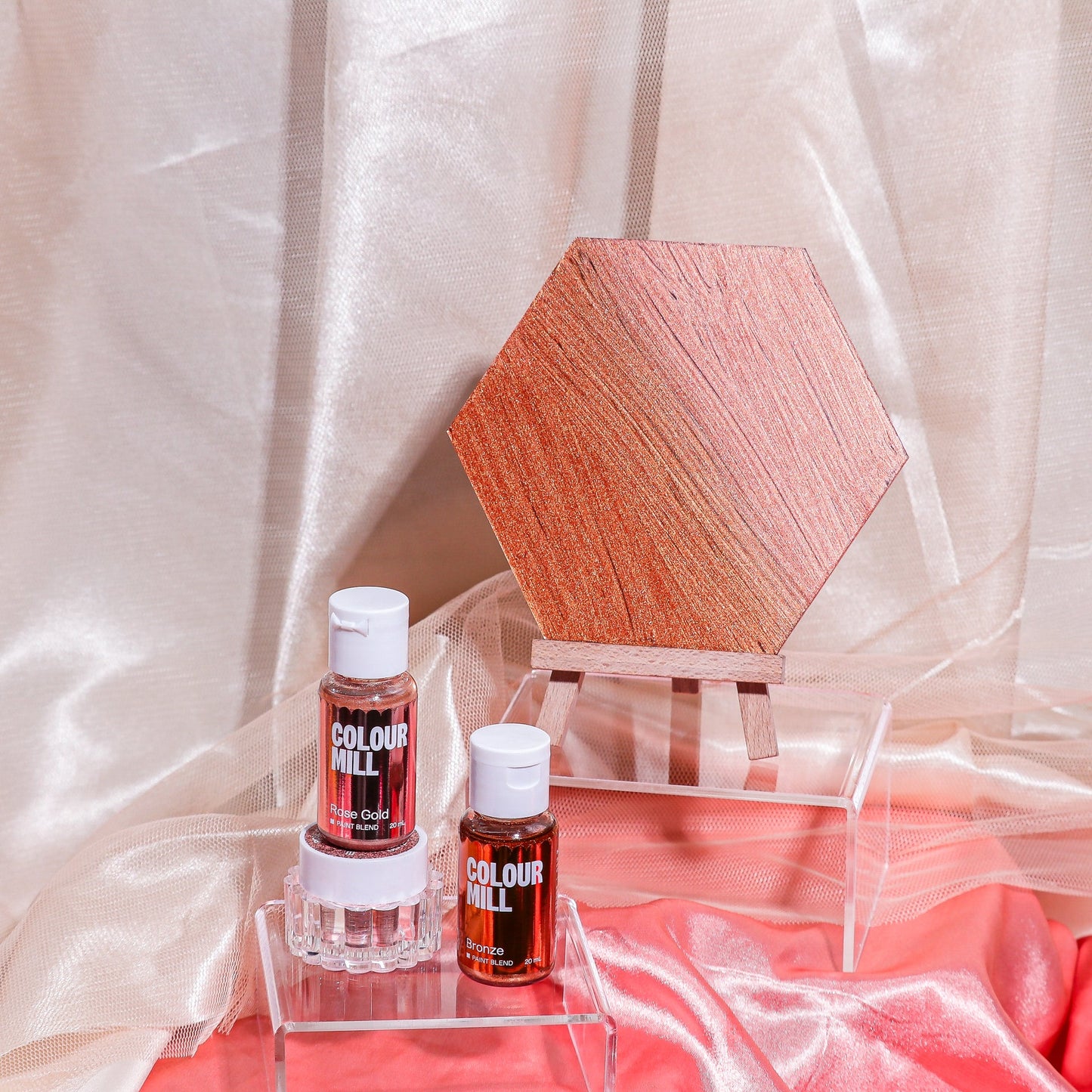 Rose Gold Paint Blend