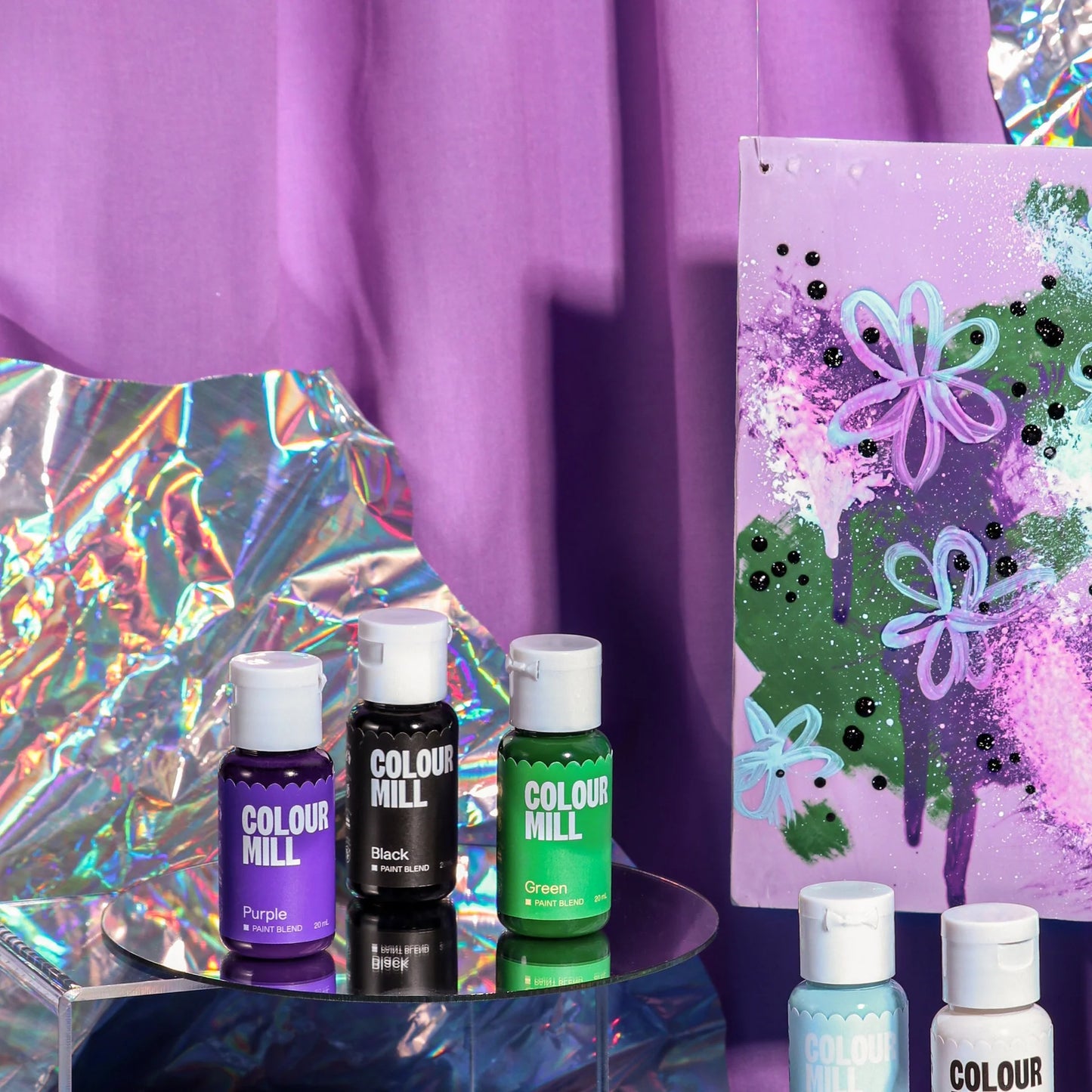 Purple Paint Blend