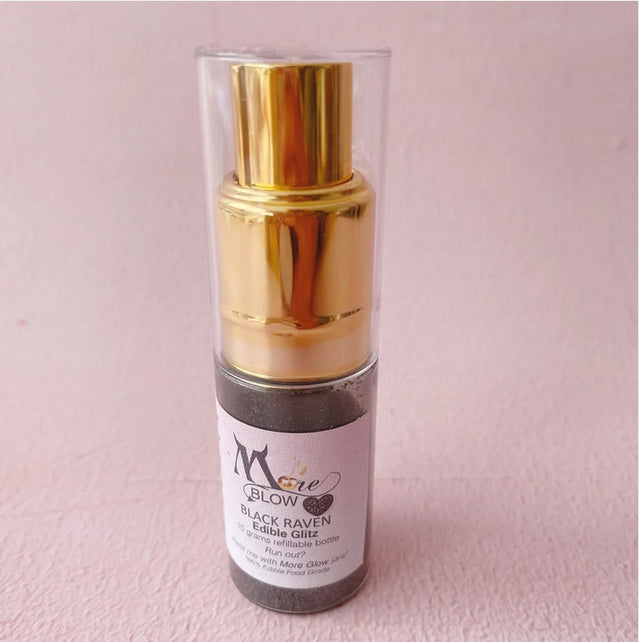 Raven Black Glitter