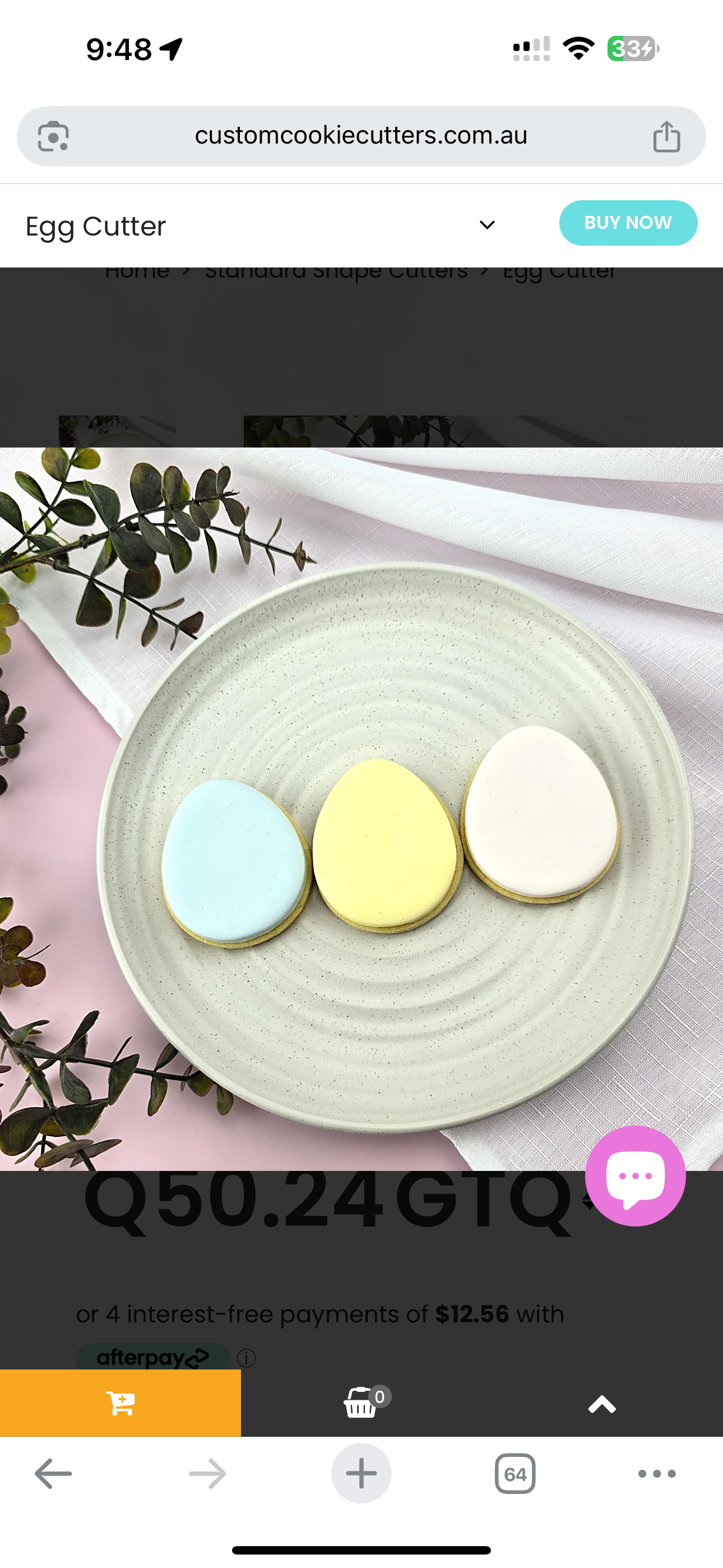 Cortador Huevo de Pascua