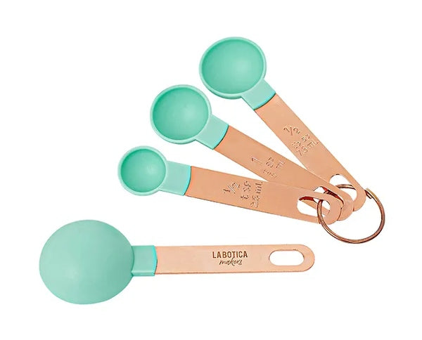 Set de 4 Cucharas Medidoras Verdes