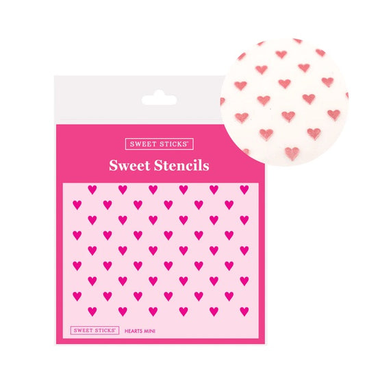 Stencil Hearts