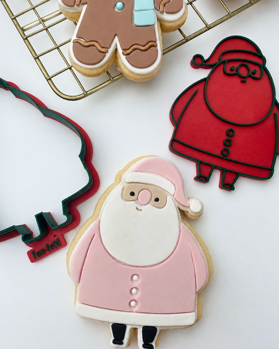 Cute Santa Stamp & Cutter