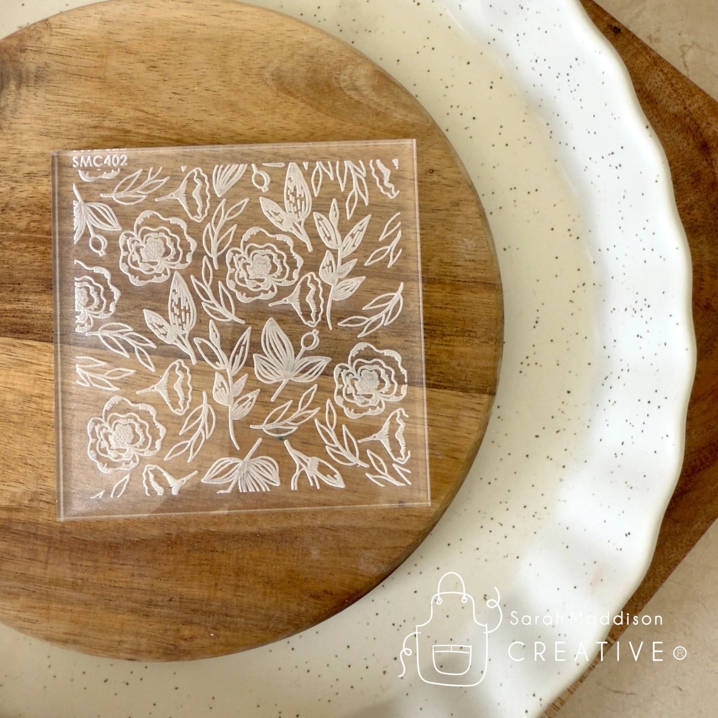 Botanical Pattern Debosser - Texturizador