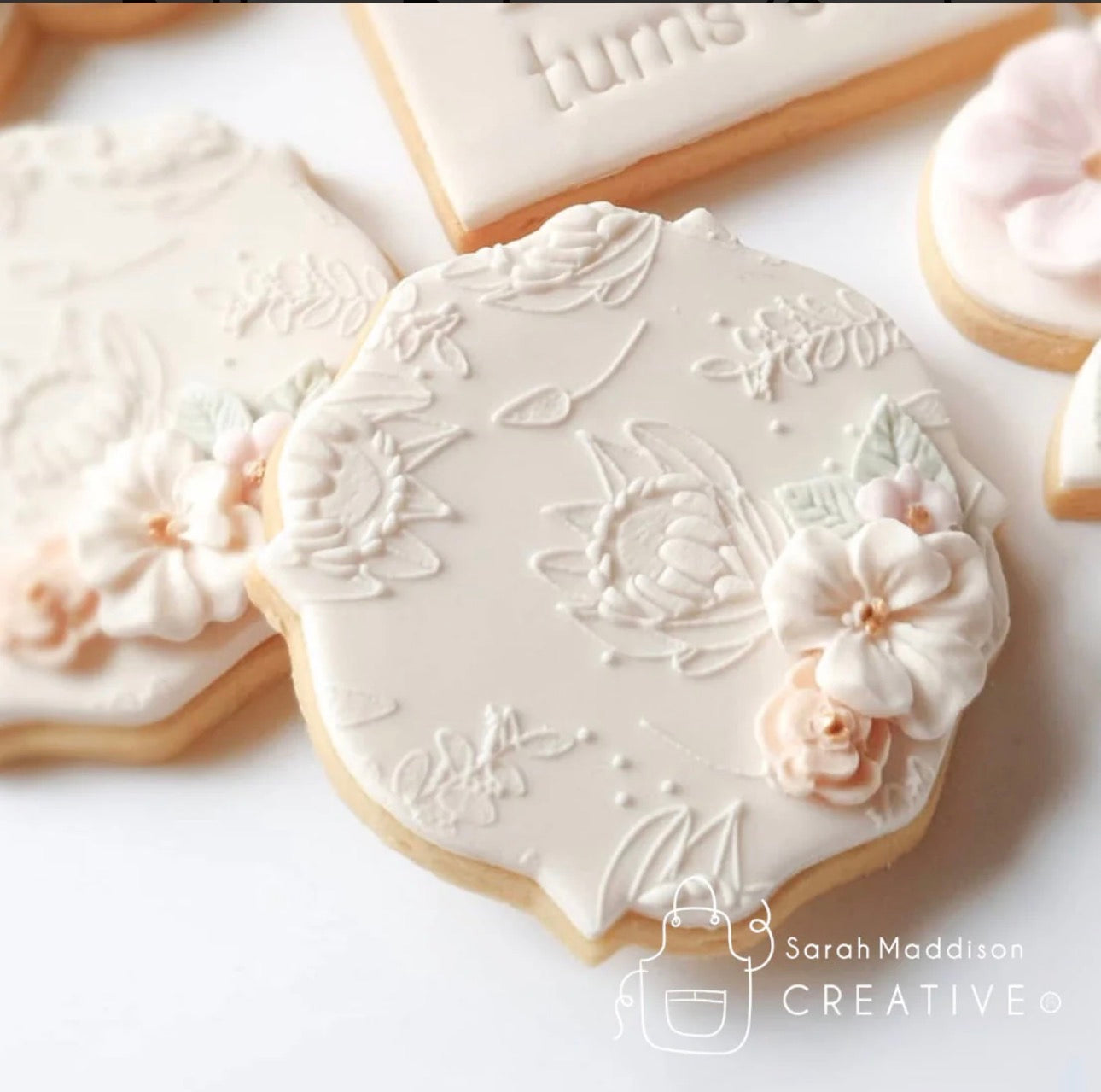 Protea and Wild Grass Pattern