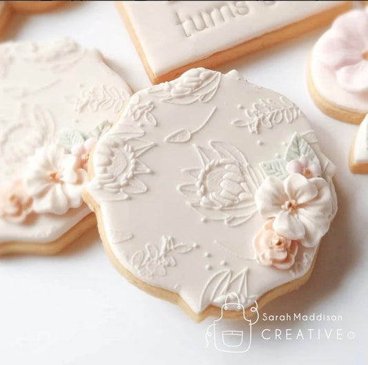 Protea and Wild Grass Pattern