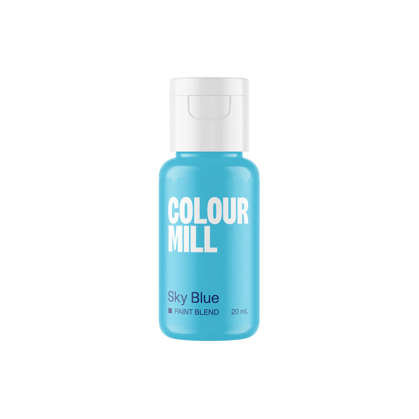 Sky Blue Paint Blend