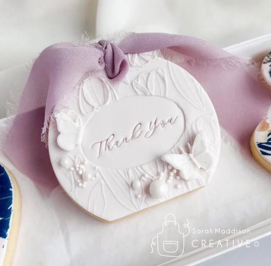 Thank You - Mini Impression Stamp - Sello 4.5 cm