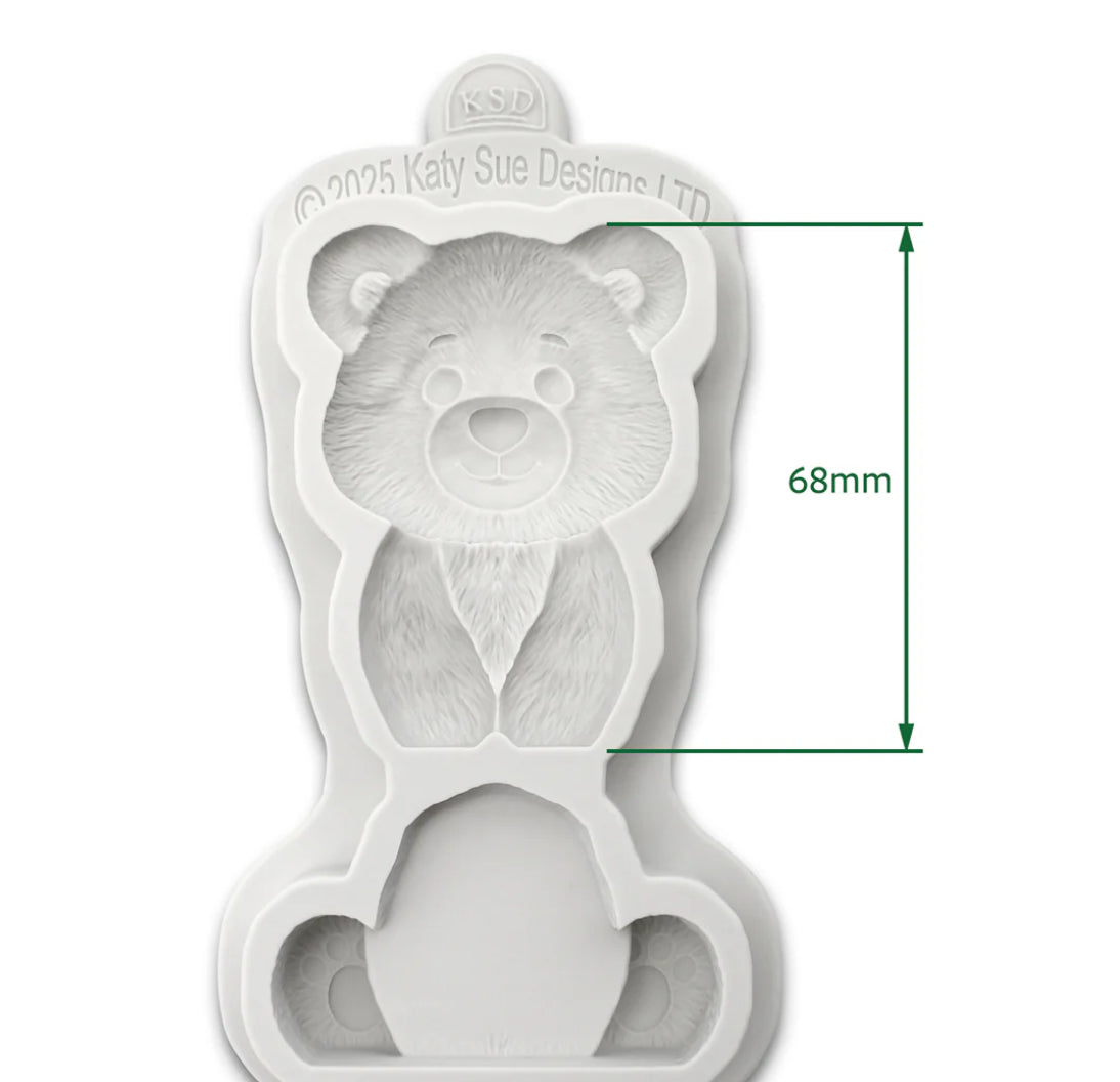 Easy Stand Bear Silicone Mould