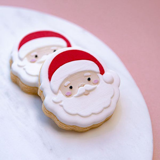 Mini Santa Cookie Stamp with Cutter