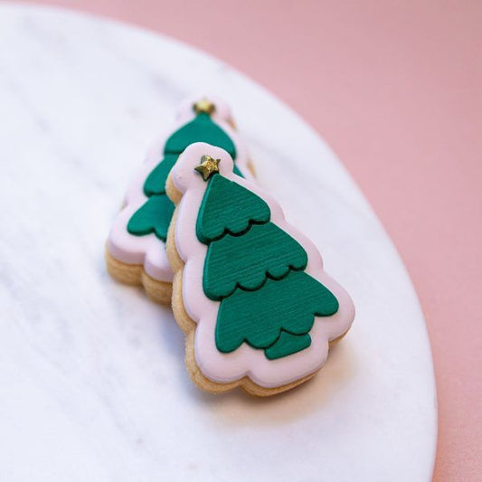Mini Tree Cookie Stamp with Cutter