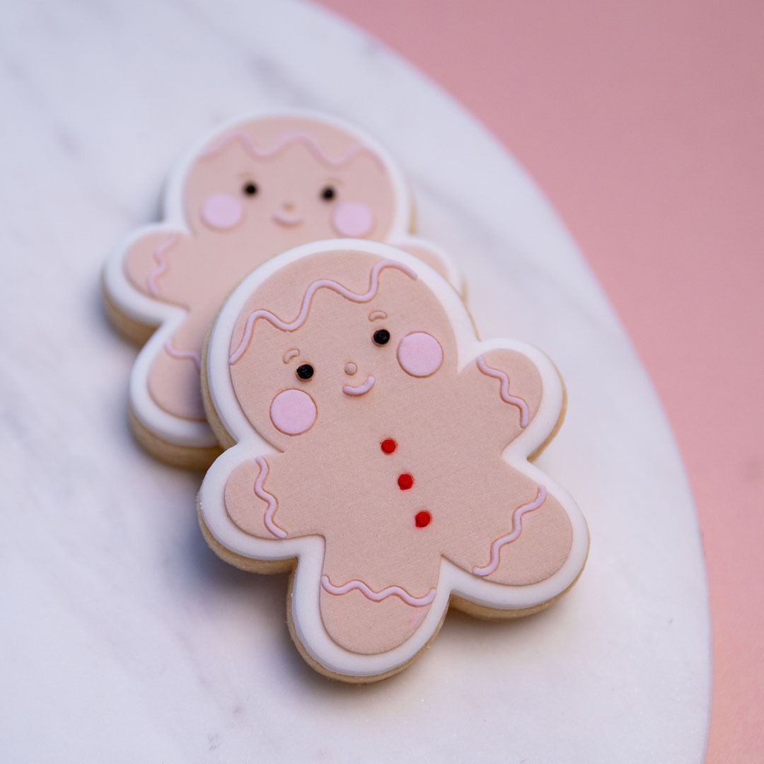 Mini Gingerbread Buddy Cookie Stamp and Cutter