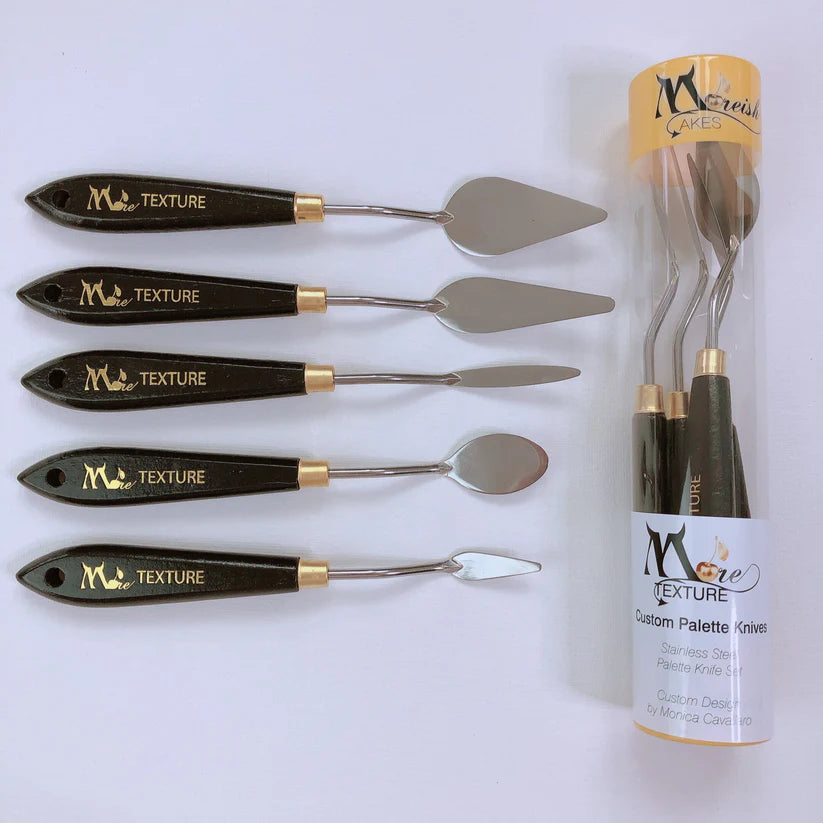 Custom Professional 5 Piece Palette Knife Set