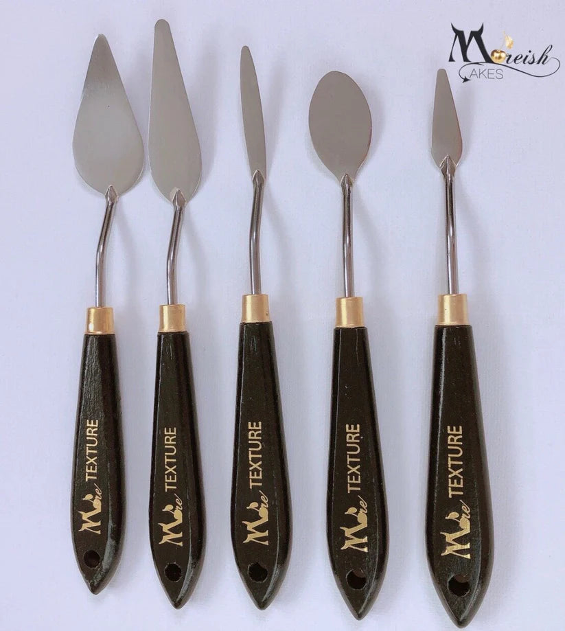 Custom Professional 5 Piece Palette Knife Set