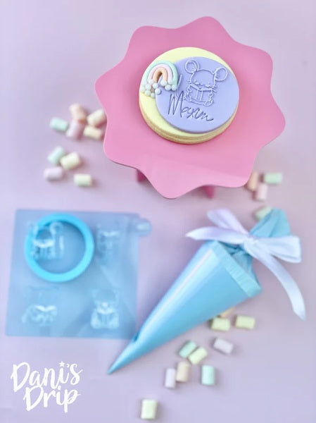 Stamp N Cut/Danis Drip - Mini Animals