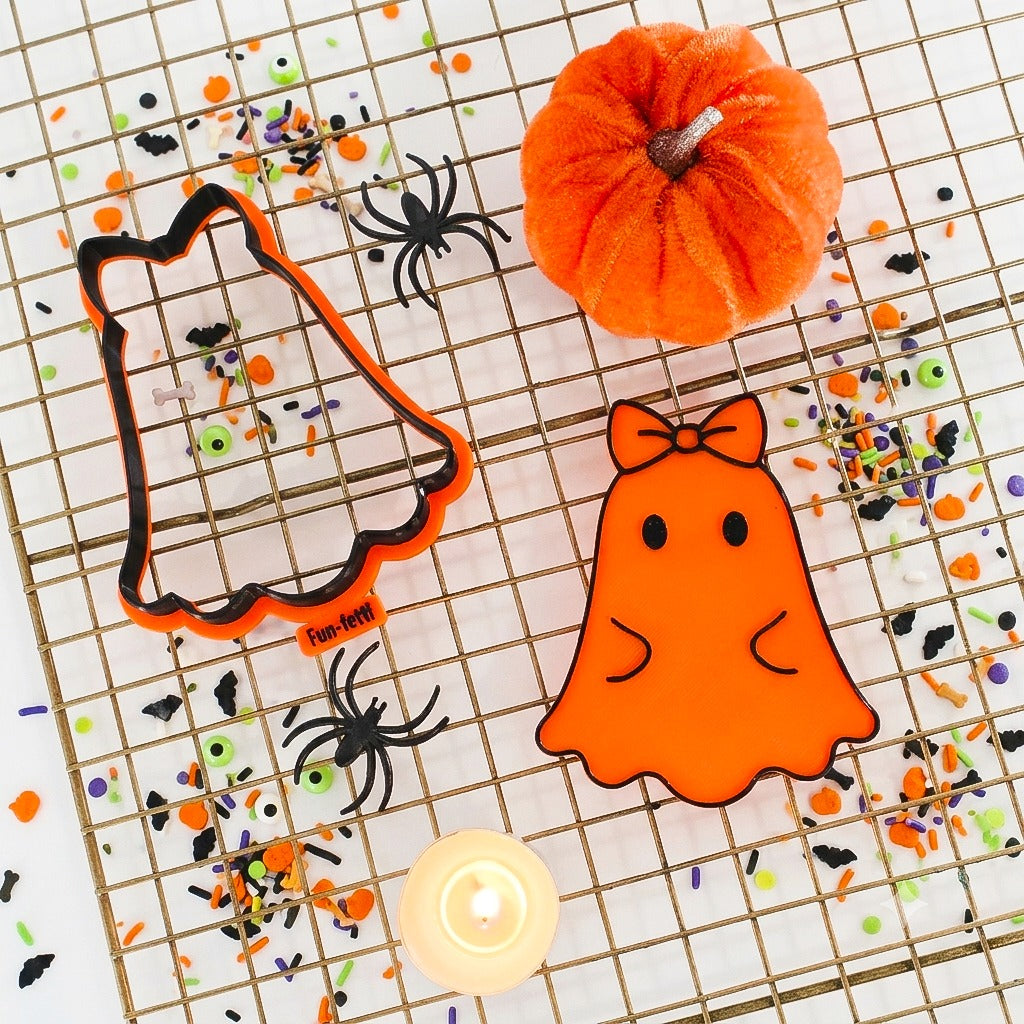 Girly Ghost Stamp & Cutter