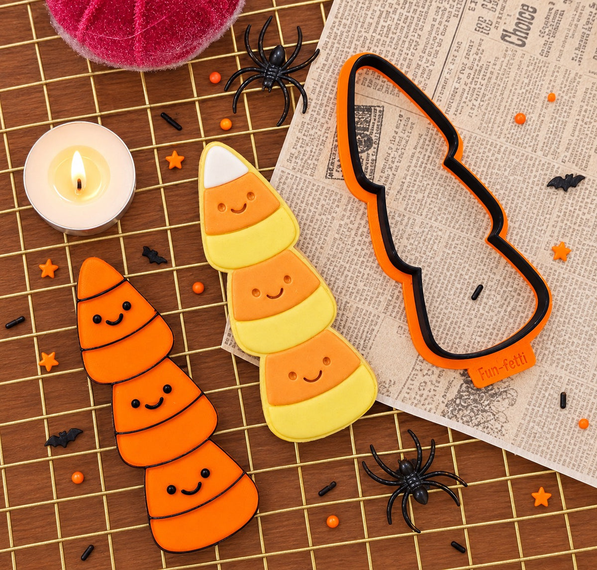Candy Corn Stamp & Cutter